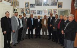 جمعية رجال الاعمال تزور منزل الشهيد ياسر عرفات 