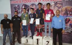 فلسطيني يحرز المركز الثاني في بطولة البوكسينغ في لبنان