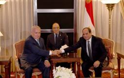 اجتماع الرئيس المصري مع نتنياهو في نيويورك