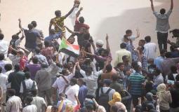 جانب من مظاهرات السودان اليوم