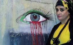 الفنانة التشكيلية دلال القيسي