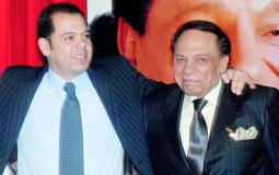 الفنان عادل إمام ونجله المخرج رامي