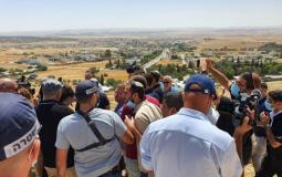 النقب: جولة استفزازية للمستوطنين بحماية الشرطة الإسرائيلية 