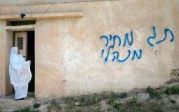 شعارات عنصرية على جدران المنازل في الضفة الغربية