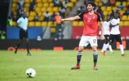 محمد النني لاعب المنتخب المصري 