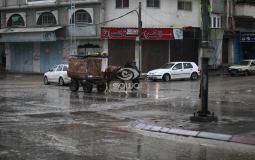 غزة : رفع درجة التأهب والاستعداد للتعامل مع مستجدات الحالة الجوية