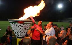 الشعلة الأولمبية تتوهج في سماء غزة