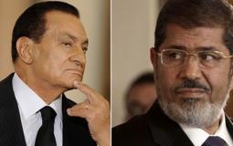مرسي ومبارك يتواجهان لأول مرة في قاعة المحكمة