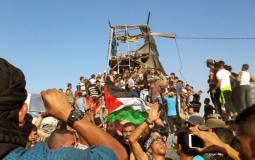 قصف إسرائيلي شرق خزاعة جنوب قطاع غزة