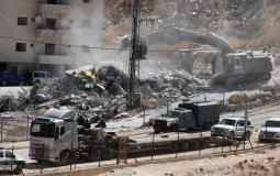 الاحتلال يهدم منزلين في بلدة سلوان جنوب القدس 