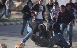إصابات خلال مواجهات مع الاحتلال