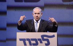 زعيم حزب الليكود ورئيس وزراء الاحتلال الإسرائيلي بنيامين نتنياهو - ارشيفية -