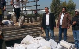 إتلاف 12 طناً من الأغذية الفاسدة ومنتهية الصلاحية في غزة