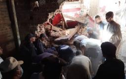 7 وفيات جراء انهيار منزل في سوهاج اليوم