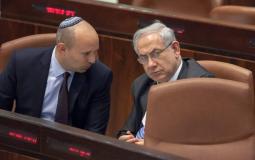 بنيامين نتنياهو ونفتالي بينت قادة لأحزاب اليمين الإسرائيلي