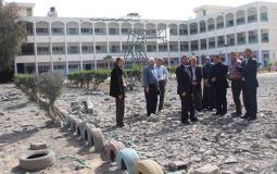 تضرر 13 مدرسة نتيجة العدوان الأخير على غزة