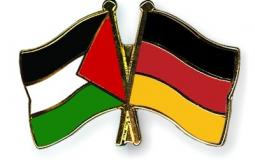 علم فلسطين والمانيا