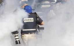 الاعتداءات الاسرائيلية على الصحفيين الفلسطينيين - توضيحية