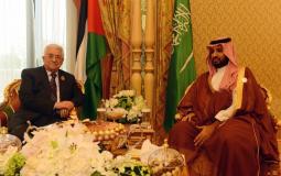 لقاء سابق بين ولي العهد السعودي والرئيس عباس
