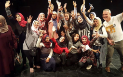طلاب الأونروا يفوزون بمسابقة “Hands Up” للمسرح الدرامي