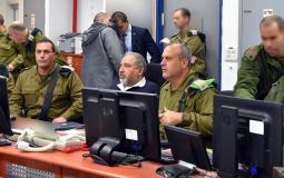 وزير الأمن الإسرائيلي أفيغدور ليبرمان يجري مشاورات حول التطورات في غزة