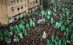 جماهير حركة حماس في غزة