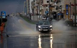 الأمطار بغزة