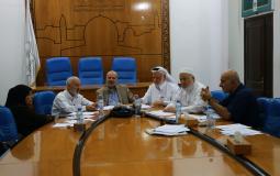 لجنة الداخلية بالتشريعي تعقد اجتماعاً دورياً لمناقشة العديد من التقارير الرقابية