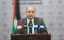 زياد النمرة المتحدث باسم النائب العام في غزة