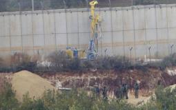 حفريات عند الحدود بين لبنان واسرائيل