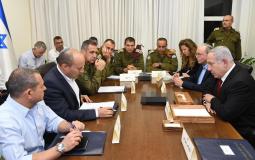 اجتماع نتنياهو أمس لتقييم الوضع في غزة