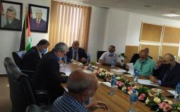 لقاء وزير العمل نصري أبو جيش مع لجنة السياسات العمالية