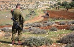 الاحتلال يخطر بإخلاء أراضٍ زراعية غرب بيت لحم