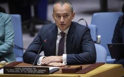 نيكولاي ملادينوف-  منسق الأمم المتحدة لعملية السلام في الشرق الأوسط 