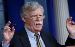 مستشار الأمن القومي الأمريكي جون بولتون،