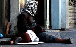 التسول في غزة - توضيحية