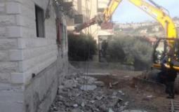 الاحتلال الاسرائيلي يهدم منزل في القدس