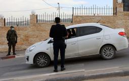 الشرطة الفلسطينية بالضفة الغربية