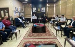 اجتماع لجنة طوارىء محافظة رام الله والبيرة