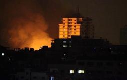 انفجار في غزة - صورة أرشيفية