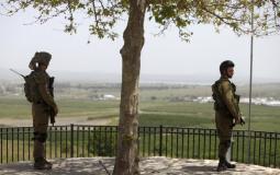 جنود الجيش الاسرائيلي تنتشر على حدود سوريا