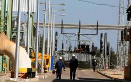 محطة كهرباء غزة