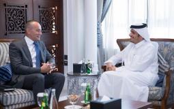 وزير خارجية قطر ونيكولاي ملادينوف يبحثان التطورات بغزة 