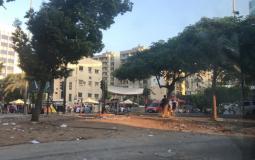  عودة الهدوء إلى شوارع لبنان بعد إخماد المظاهرات