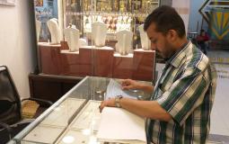 جولة تفتيشية على محلات الذهب بمحافظة خان يونس