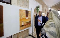 معرض الفنان محمد الحاج