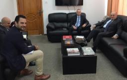 بشارك وملادينوف يبحثان أولويات مؤتمر المانحين