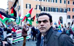  الشاعر الفلسطيني عودة عمارنة المستشار الثقافي في سفارة دولة فلسطين في إيطاليا