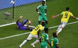 كولومبيا تتأهل بعد أن هزمت السنغال في مونديال روسيا