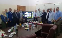 مجلس أمناء جامعة غزة يعقد اجتماعه الأول برئاسة الاستاذ الدكتور حسن أبو جراد